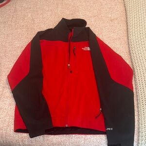 The North Face Apex Red and Black Jacket